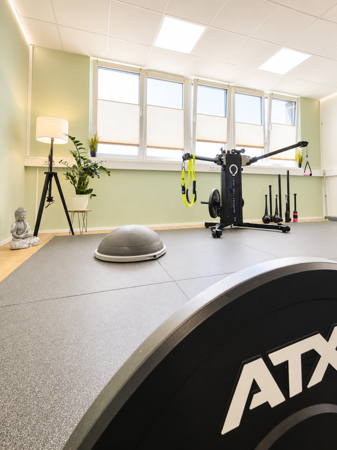 Blick in das Personal-Training-Studio in Schwetzingen